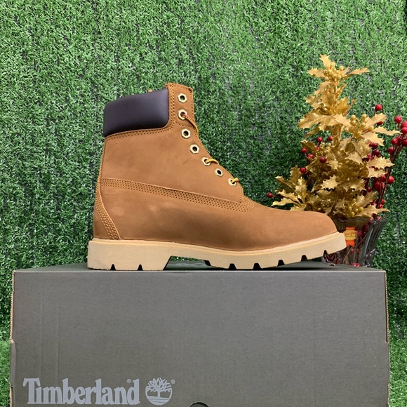 NEW TIMBERLAND MEN'S 6-INCH BASIC WP BOOTS - Picture 2 of 11